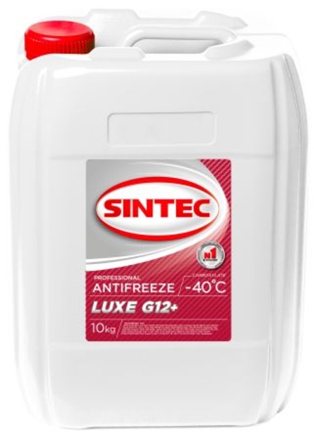 Антифриз SINTEC LUX -40 G12 Красный 10кг уп/2шт